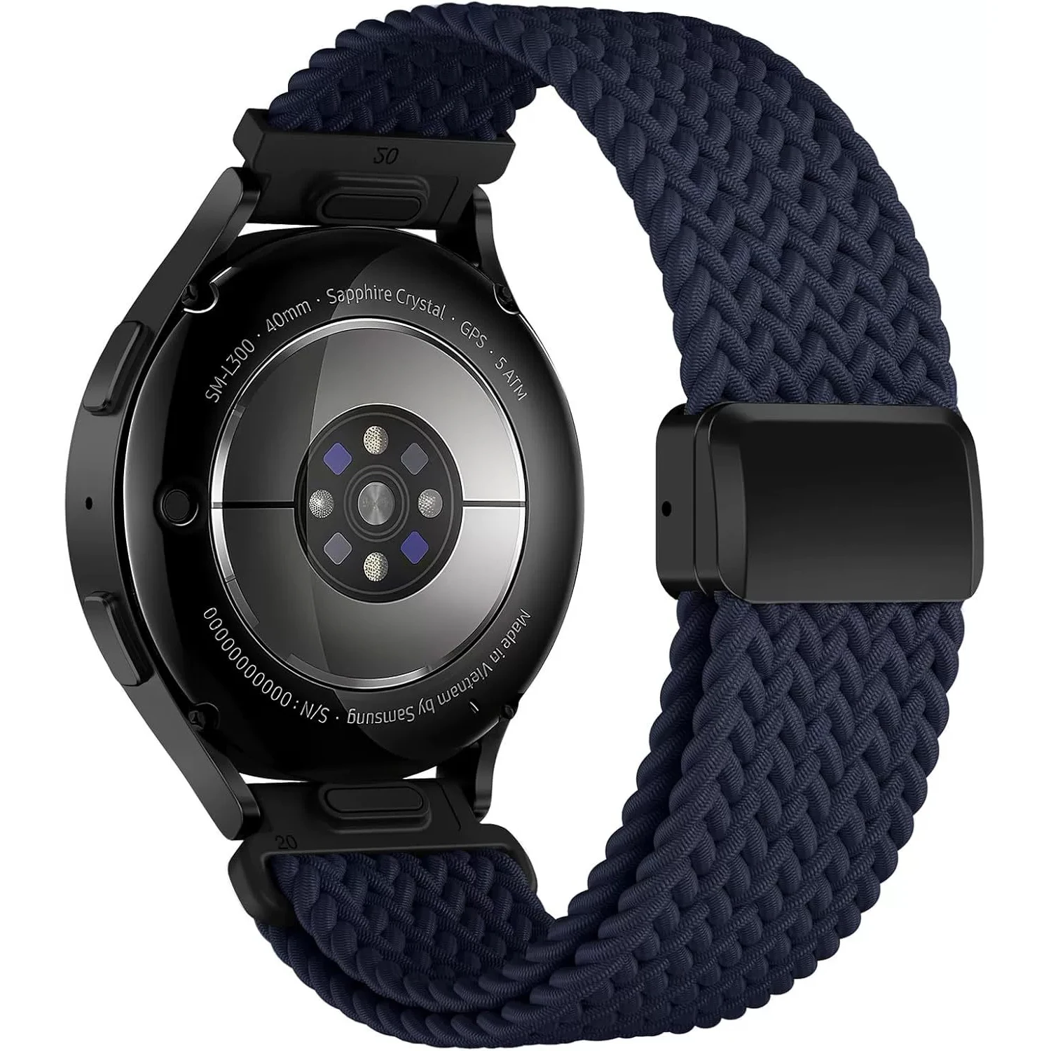 Magnetic Braided Strap, 20mm/22mm Premium Watch Band