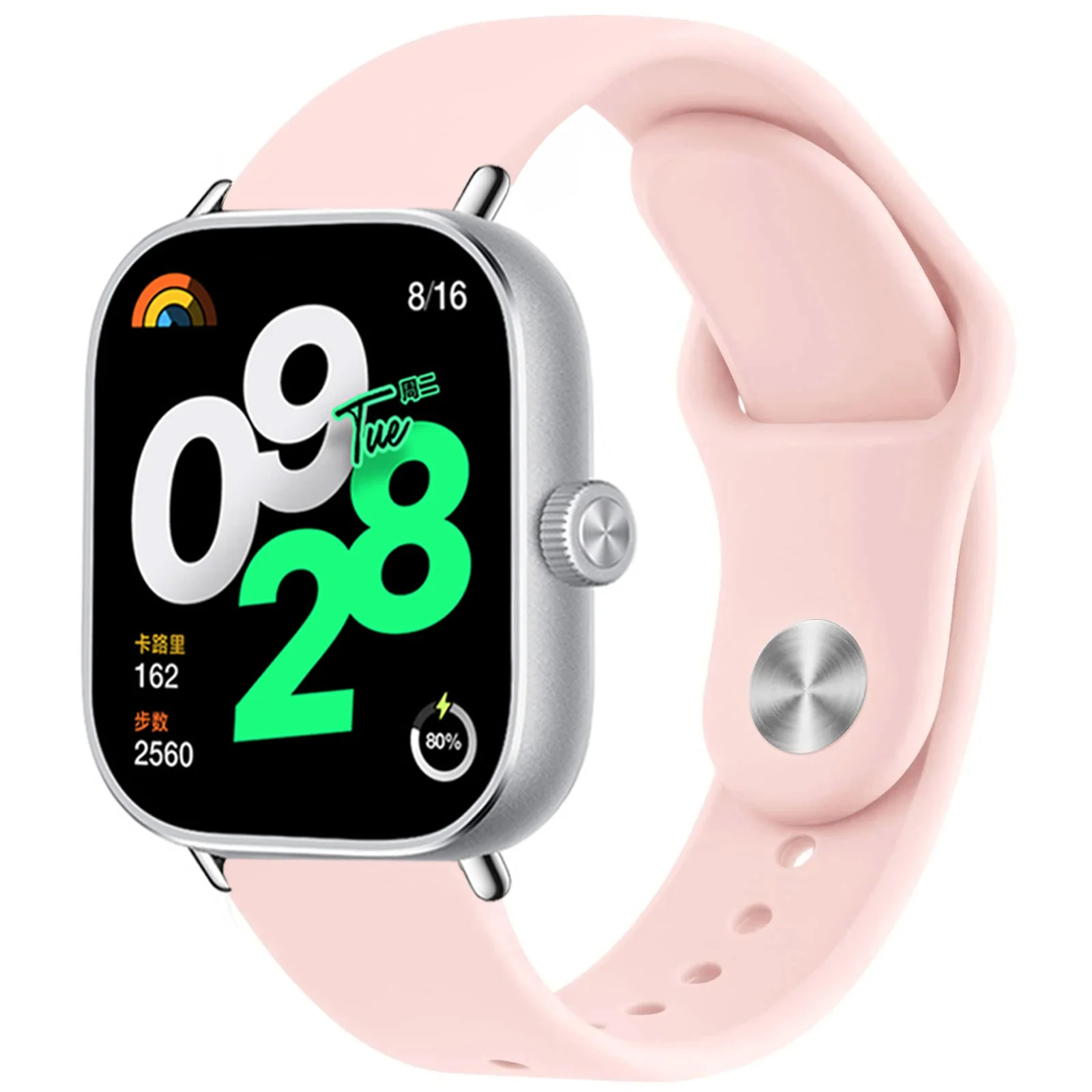 Silicone Sport Replacement Wristband Strap - Universal Fit