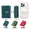 Wallets for Women Genuine Leather Short Bifold Fashion Women's Purses Card Holders Coin Purse Female Bags Women Wallet carteira 5