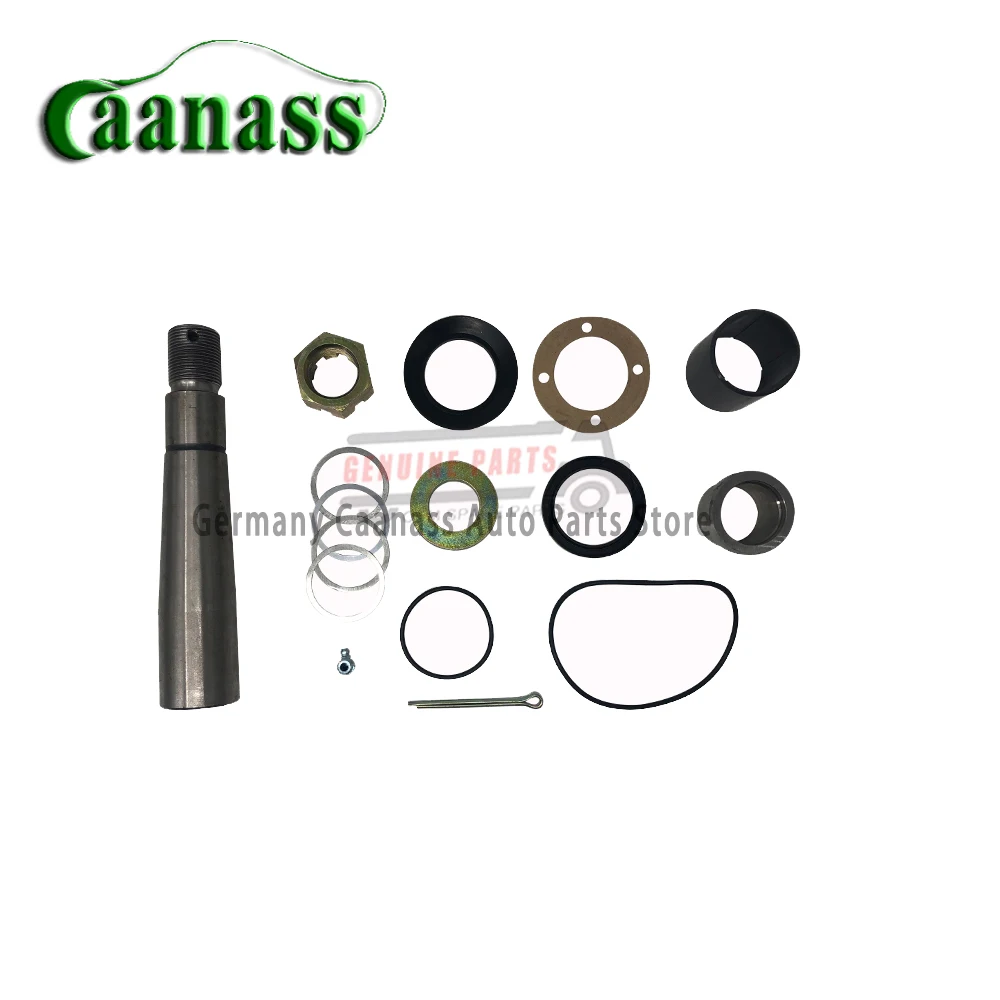 

CAANASS Knuckle King Pin Repair Kit use for VOLVO Truck 276023/3090266/276031/270912/271142 3090266/276023/276031/270912/271142