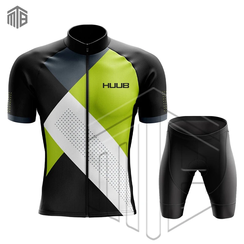 HUUB Cycling Jersey Sets ProTeam Cycling Clothing Suit Bike Jacket kits Short Sleeve Bicycle Shirt Ciclismo Maillot