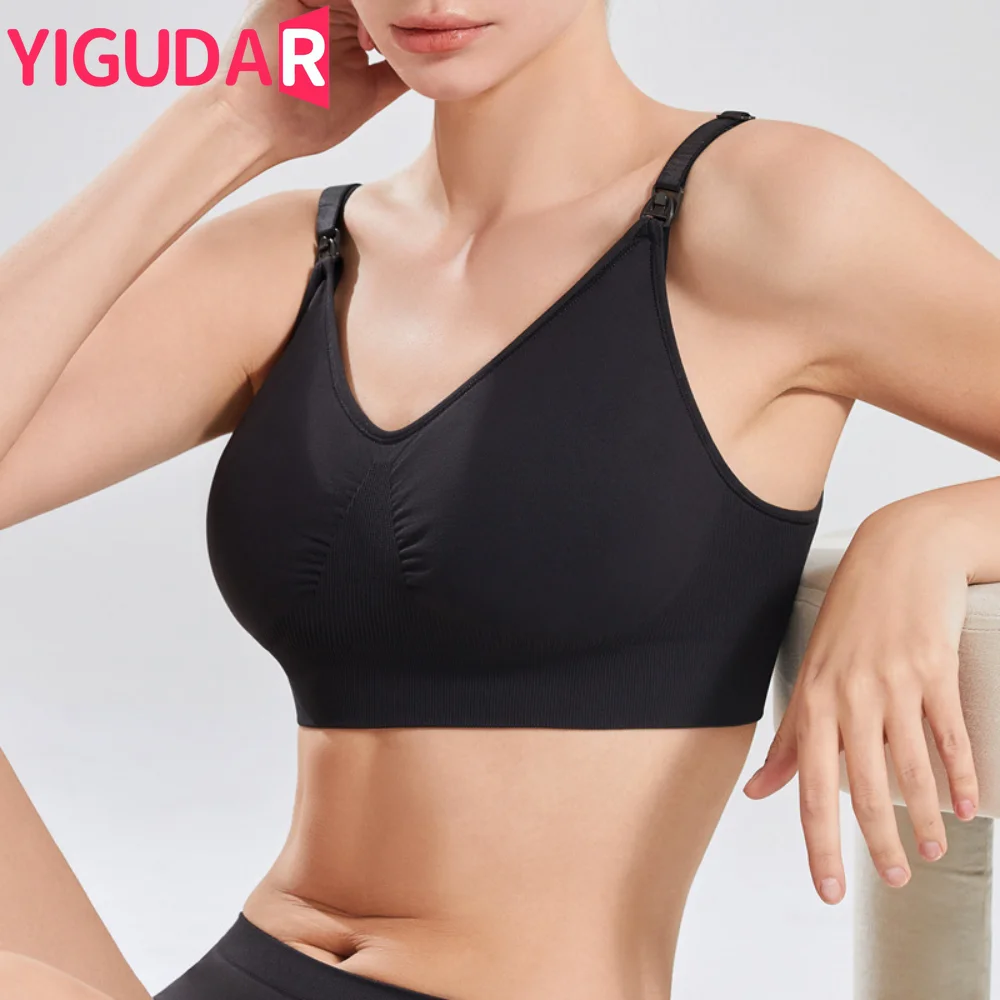 

Maternity Nursing Bra Pregnancy Prevent photoshoot Sagging fashion pregnant women clothing Breathable Lactancia Feeding Bras