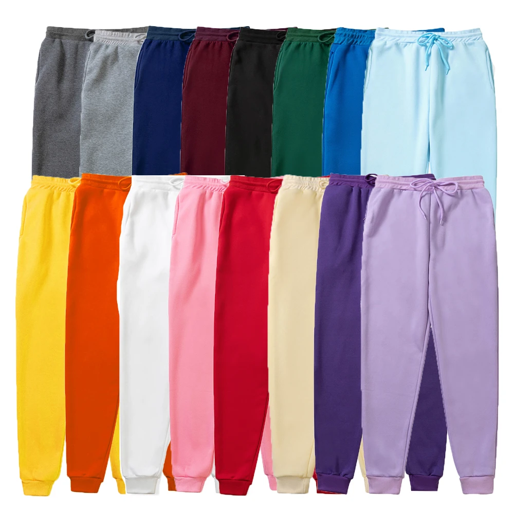 16 Color Autumn New Men/Women Joggers Brand Male Trousers Casual Pants Sweatpants Jogger Casual Fitness Workout sweatpants yoga pants