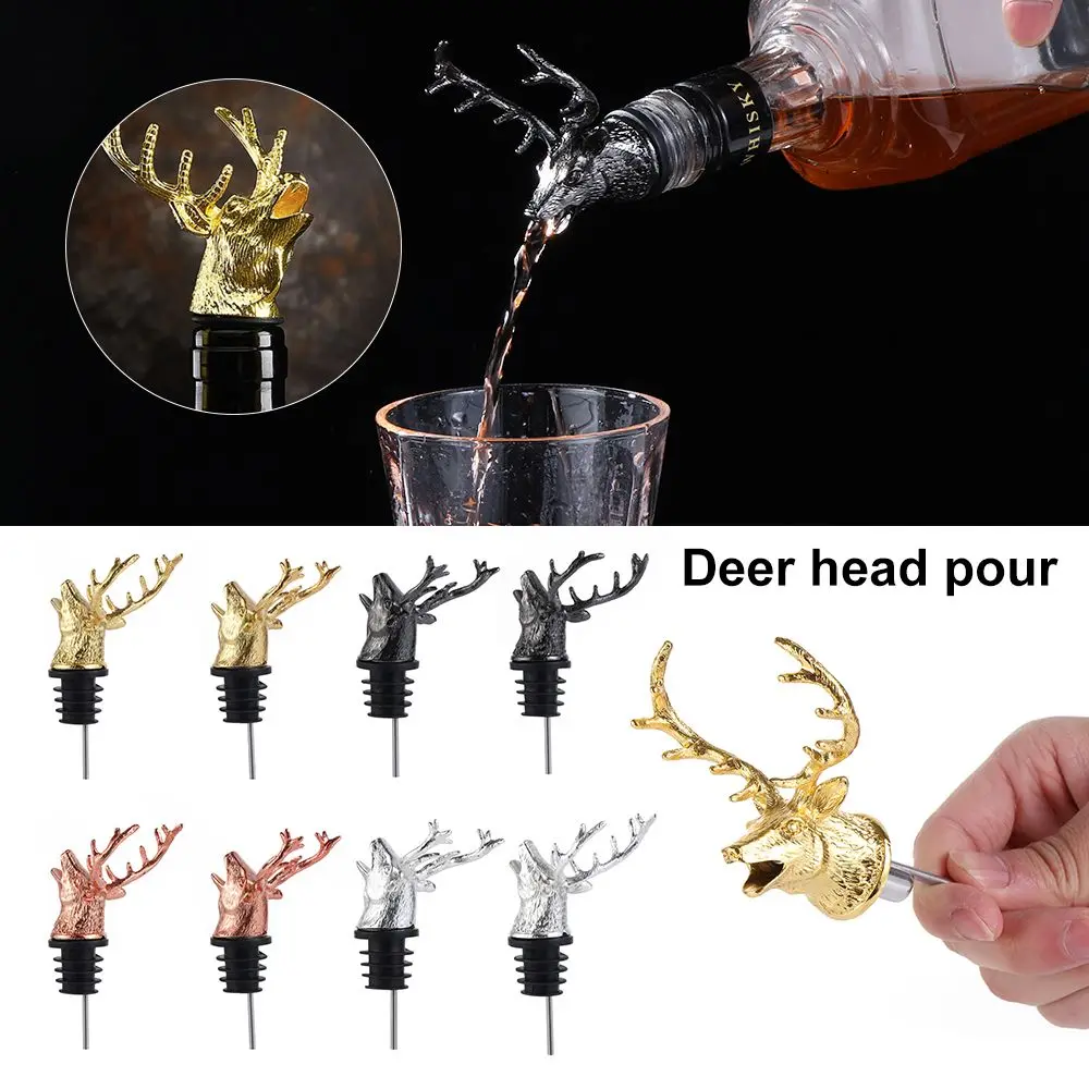 1 PC Wolf Head Wine Pourer Stopper