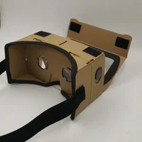 1pc Google Cardboard 3D Vr Virtual Reality Glasses For Android or Phone NEW VR Model DIY Transform Your Device Into a Big Screen - Image 2