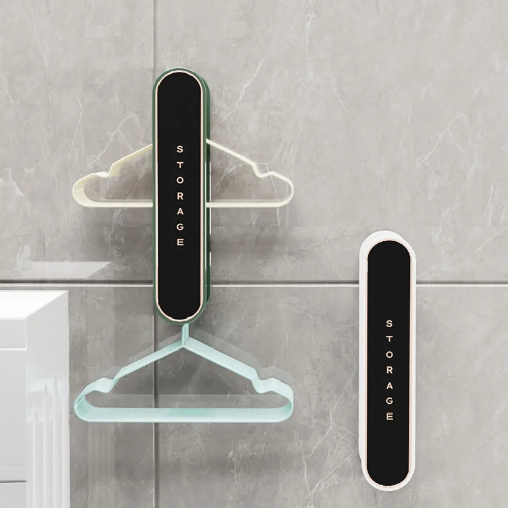 Retractable Non-perforated Wall-mounted Coat Rack Storage Rack Bathroom Organising Rack Coat Rack Balcony Coat Rack Storage God 3