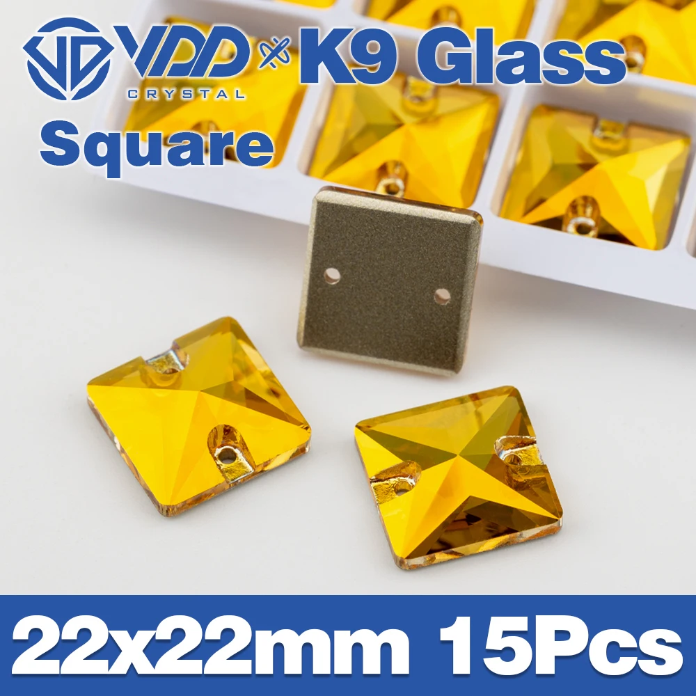 VDD S258 Sonnenschein Fase Top Qualität K9 Glas Nähen Auf Strass Kristall Nähen Flatback Für Kleidungsstück Kleidung Hochzeit Kleid – Detail 37