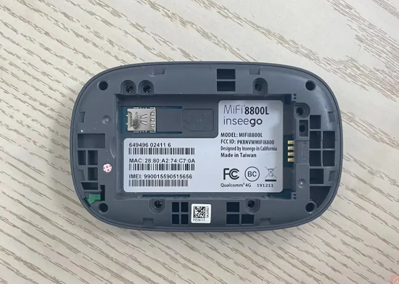 Inseego MIFI8800L Unlocked ZEARTS wifi router sim card Cat18 4G Global LTE second hand 90%-95new portable wi fi router