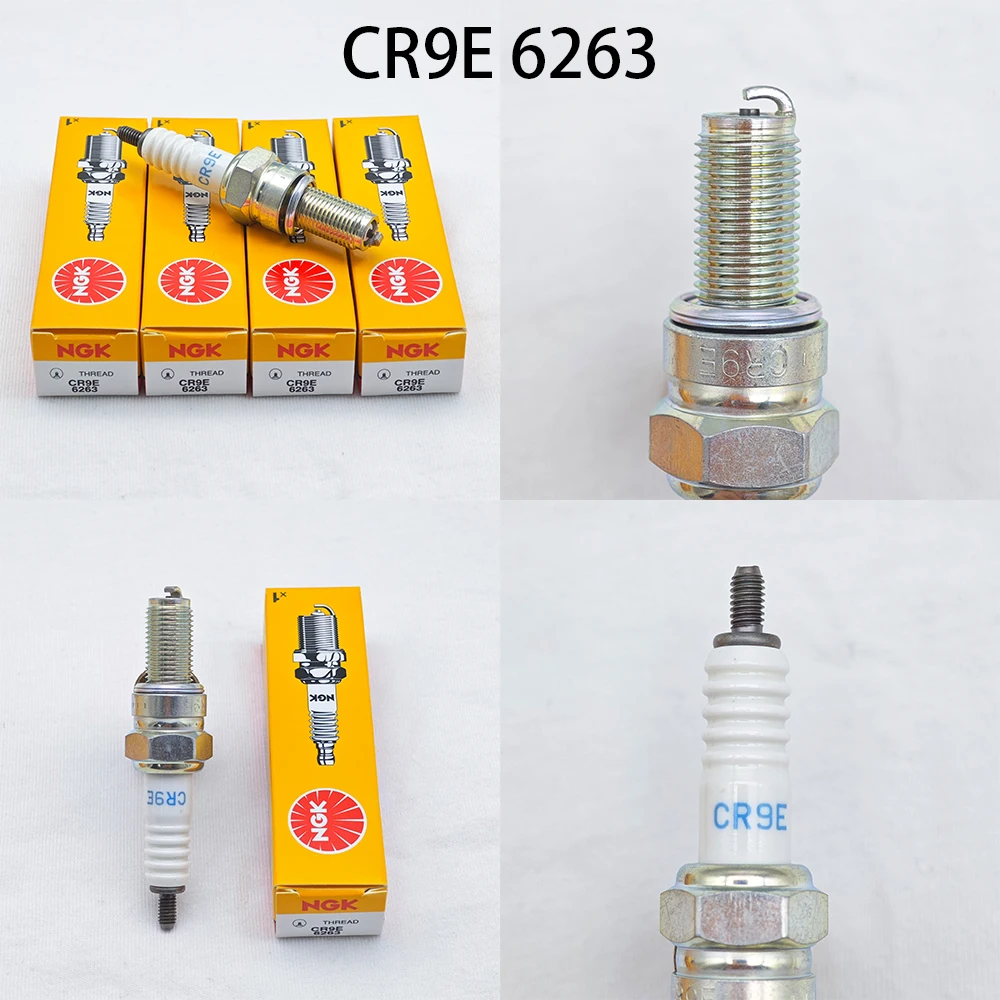 Spark Plug 4pcs Original Motorcycle NGK Spark Plug CR6E CR7E CR8E CR9E for Some Models Of CB400 GW250 Hornet FZR XJR Bandit ZRX