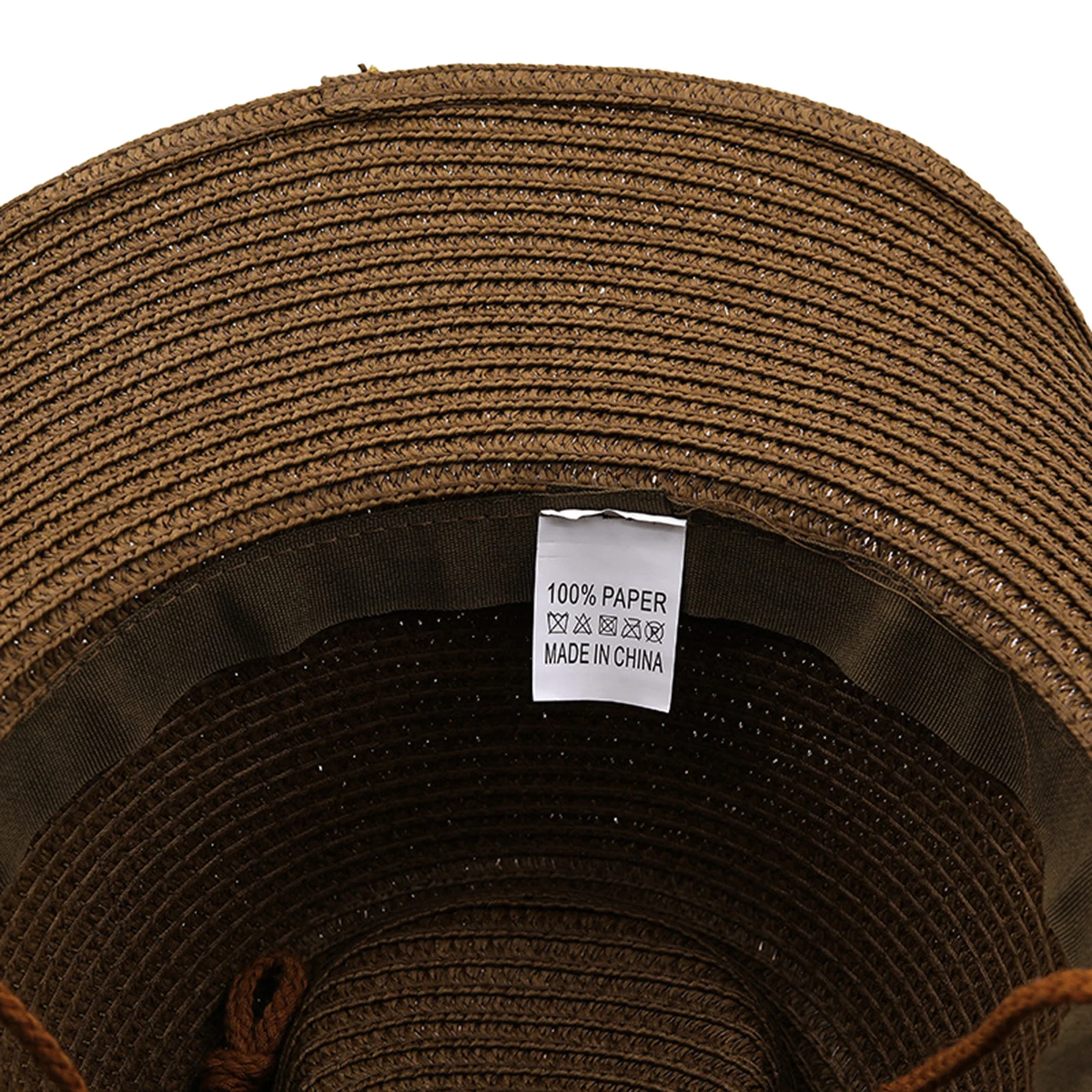 Women Men Cowboy Hat Cow Head Leather Belt Decor Wide Brim Western Cowgirl Hat Foldable National Style Straw