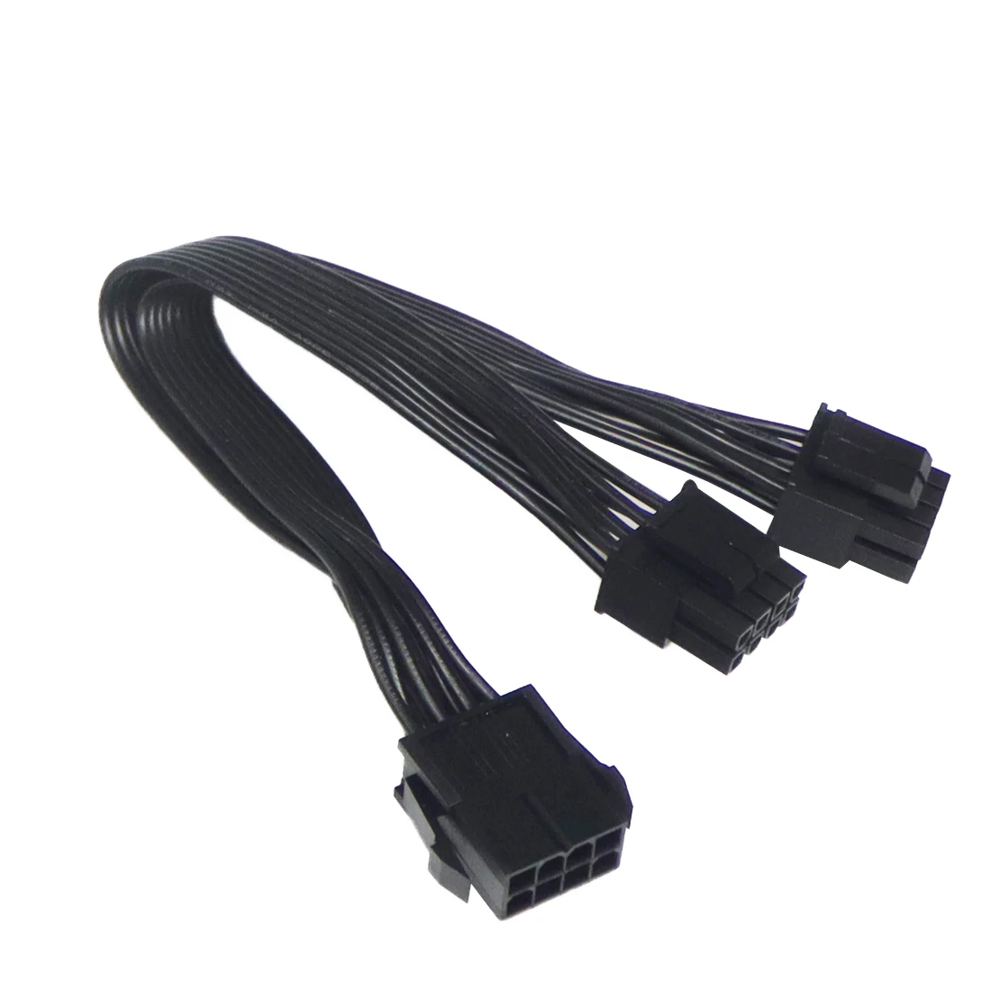 ATX 12V CPU 8 Pin Female to Dual 8 Pin Male for Motherboard CPU Power Adapter Y-Splitter 8 Pin Extension Cable