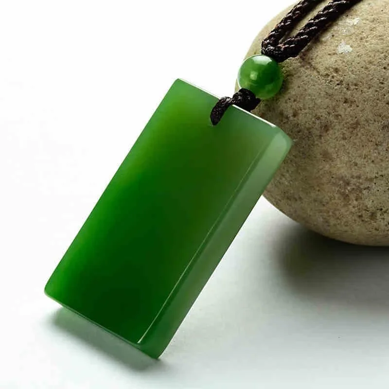 Necklace Pendant Genuine Hetian Jades Stone Charms Amulet For Ladies pendant necklace,jasper pendant
