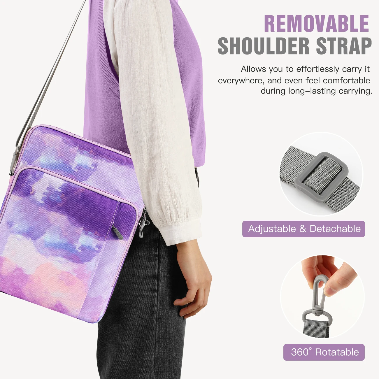 Laptop Sleeve Shoulder Bag para Samsung Galaxy