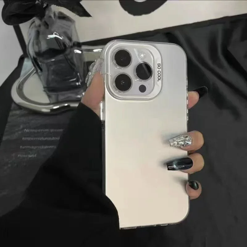 Laser Metallic Aurora Matte Color Hard Shockproof Case