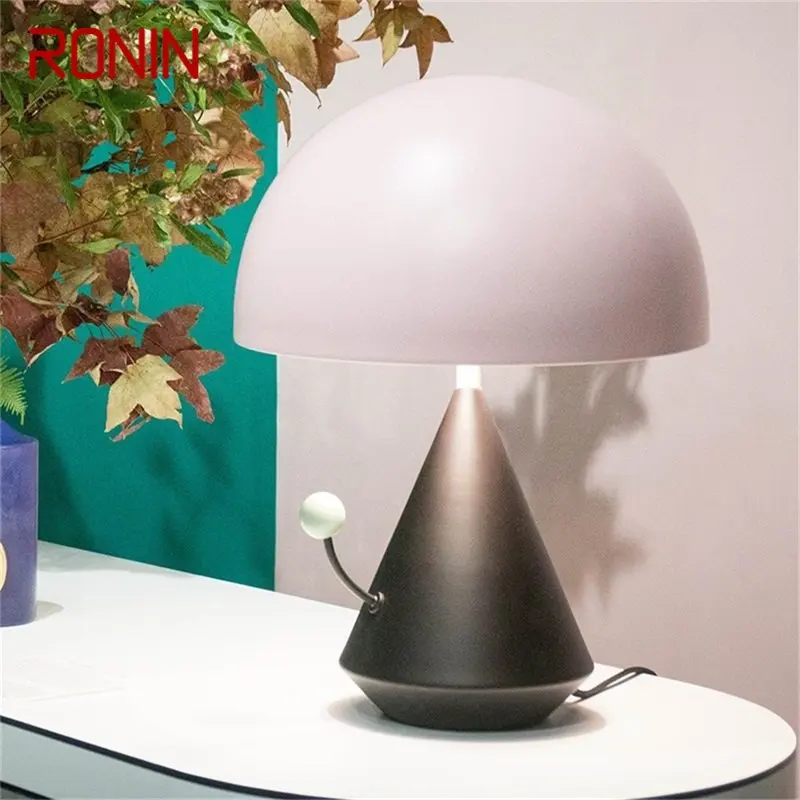 

RONIN Nordic Creative Table Lamp Contemporary Desk Lighting for Home Bedside Decoration