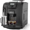 Fully Automatic Espresso Coffee Machine, 19 Bar Cafe Maker Built-in Adjustable Grinder and Manual Milk Frother ME-715, Black 1
