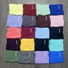 Impact Shorts with Logo 4.5'' Low Waist Seamless Yoga Shorts Scrunch Bum Gym Shorts Workout Biker Short Stretch Fitness Short 1
