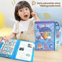 Livre électronique pour enfants, Machine de lecture sonore éducative anglaise, livres électroniques intelligents, histoire pour enfants étudiants, cadeaux pour enfants 4