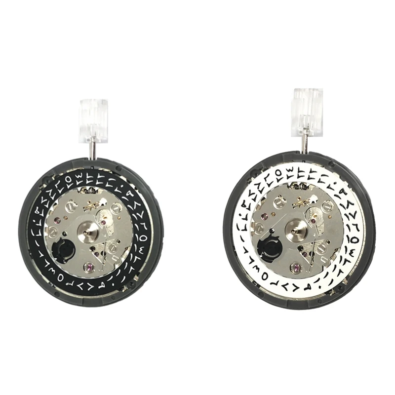 

1 Pcs Watch Movement Automatic Mechanical Movement Disc At 3.0 Mod Replace Mechanism NH35A 24 Jewels High Accuracy White