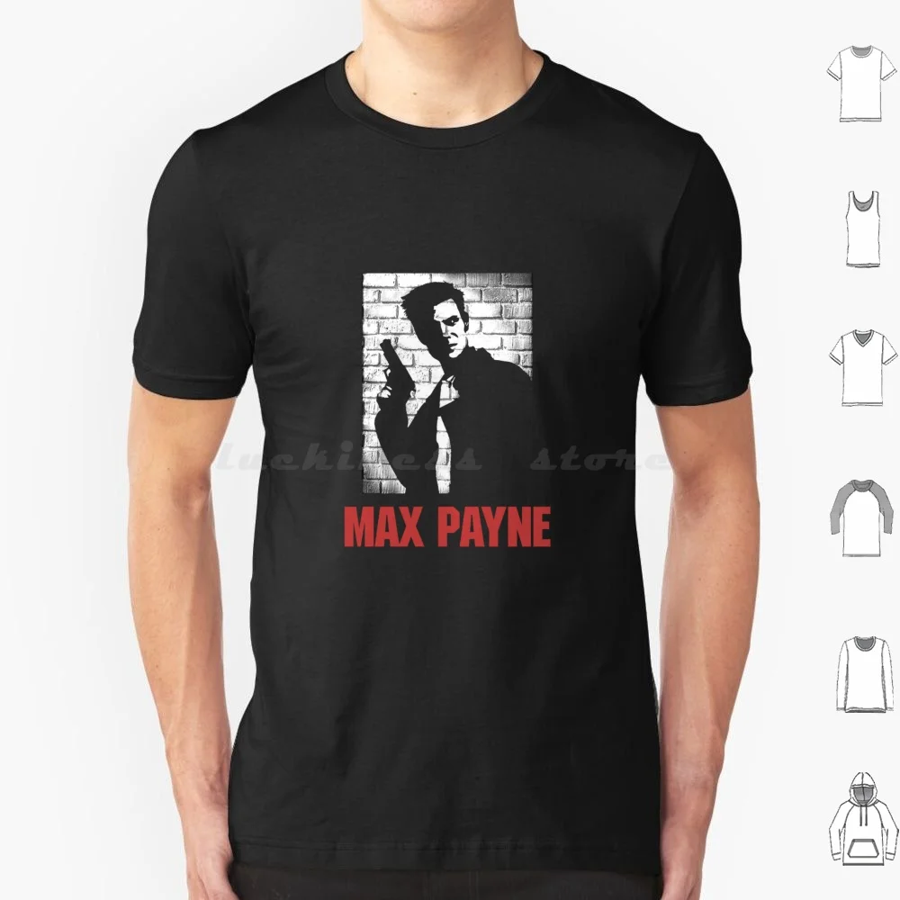 Max Payne T Shirt 6Xl Cotton Cool Tee Max Payne
