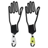 Golf Glove Holder Rack Portable Plastic Gloves Hanger with Key Chain Golf Gloves Supports Gloves Display Stand Golf Accessories 1