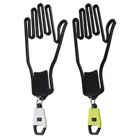 Golf Glove Holder Rack Portable Plastic Gloves Hanger with Key Chain Golf Gloves Supports Gloves Display Stand Golf Accessories 1