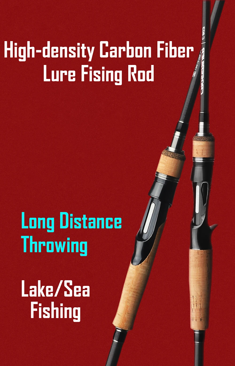 Fishing Rod Long Distance Fly Casting Symbios Surf Casting Set