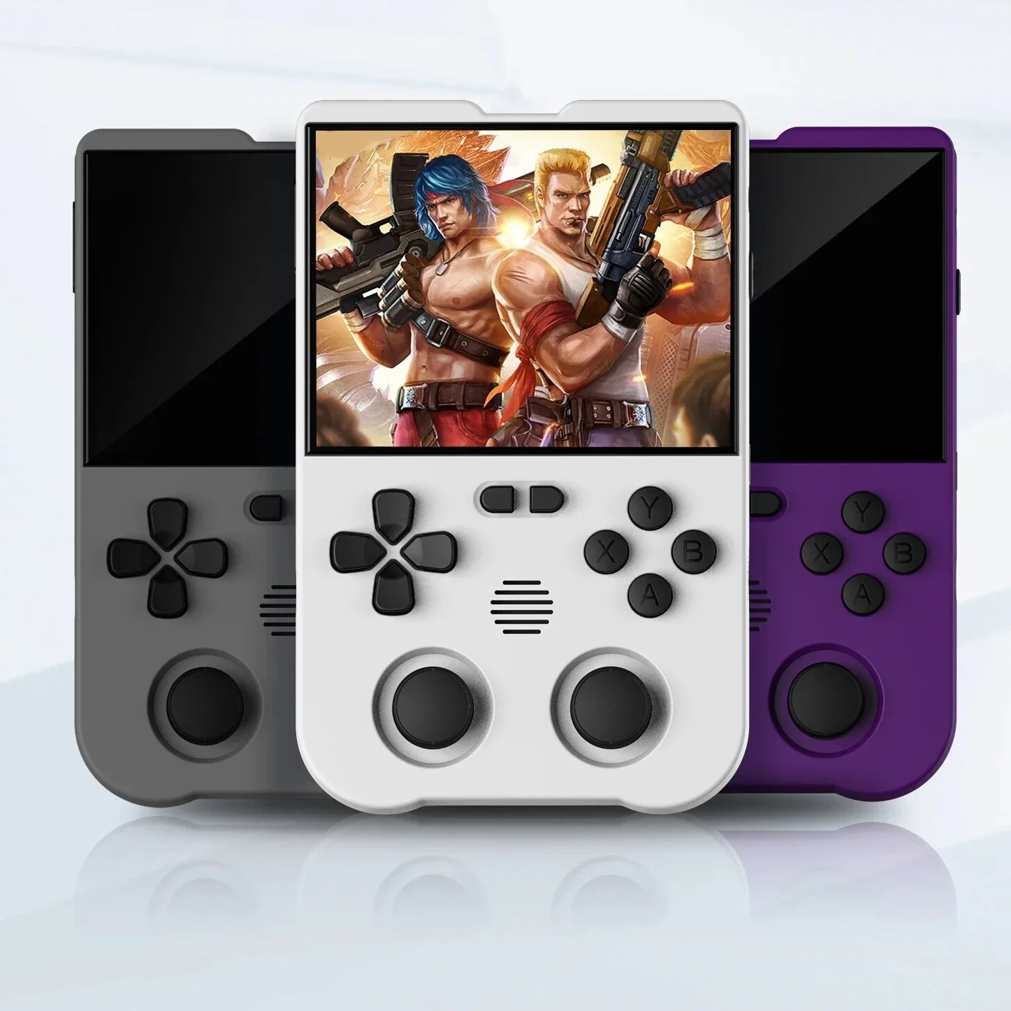 

XU10 Handheld Game Console 3.5" IPS Screen 3000mAh Battery Linux System Built-in Retro Games Portable Video Game Console