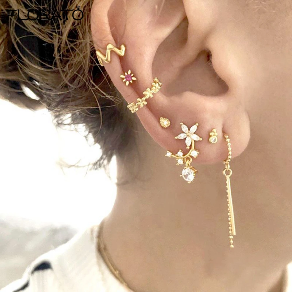 Рисунок 3 - Женские серьги-гвоздики из серебра