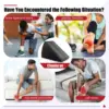 3Pcs Foot Stretcher Incline Board Adjustable Foam Slant Board Calf Stretcher Wedge Great for Yoga Home Exercise Physical Therapy 2