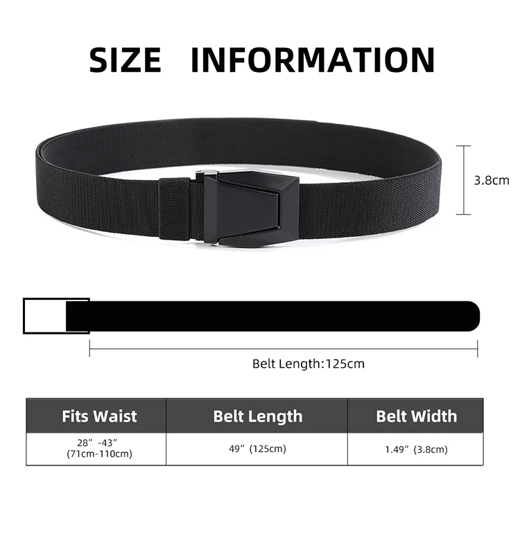 Männer Gürtel Outdoor Jagd Elastische Taktische Gürtel Multi Funktion Kampf Überleben Hohe Qualität Corps Leinwand Gürtel – Detail 2
