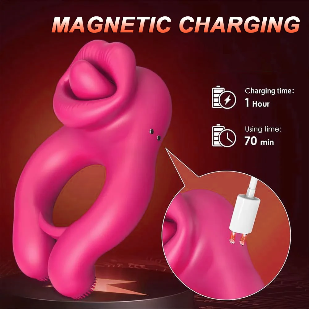 Enhanced Sensation Vibrating Pleasure Ring