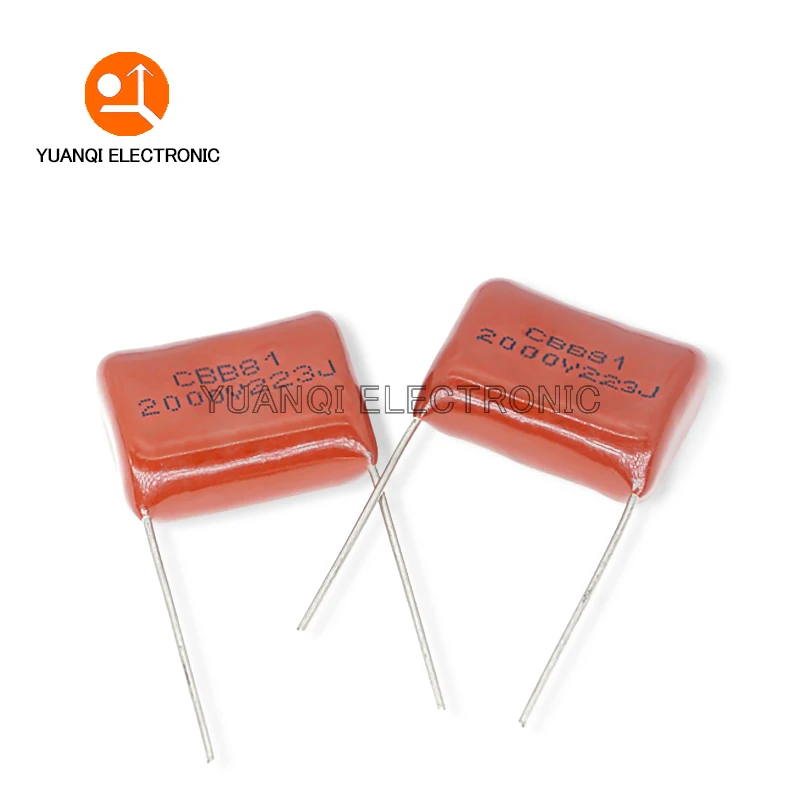 10pcs 63V 100V 250V 400V 450V 630V 2000V 103J 104J 105J 155J 223J 224J 225J 334J 474J 475J CBB Polypropylene Film Capacitor