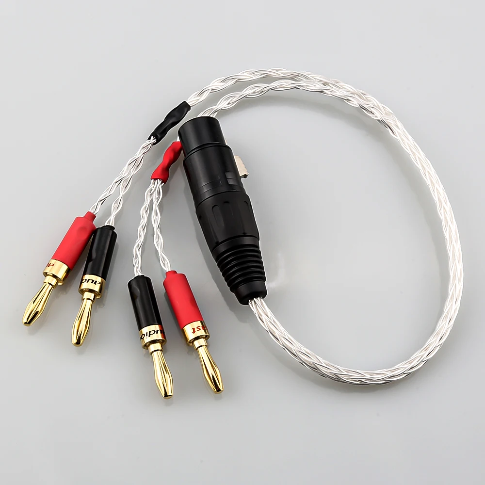 Pin Banana Plug 4mm Female Banana Jack Cable Speaker Audio Banana