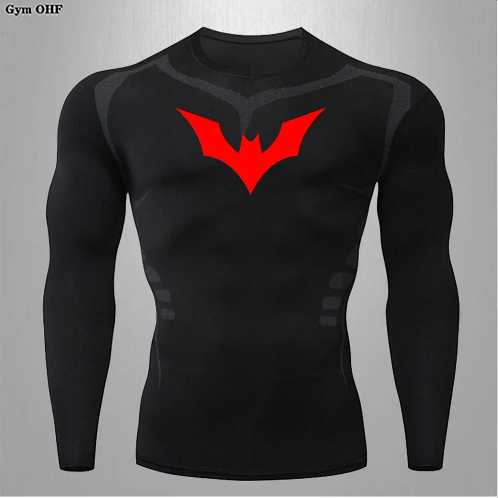 Compression T Shirt Man Quick Dry Running Gym Fitness Tight Sportswear Summer Breathable Spider Short Sleeve T Shirt Men 2099