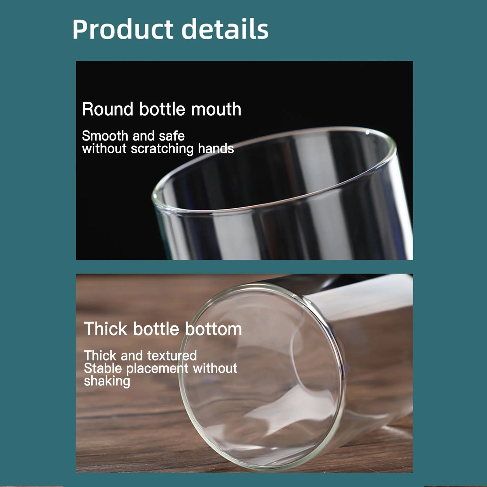 Transparent Glass Hydroponic Vase Cylinder Flower for Home Office Wedding Table