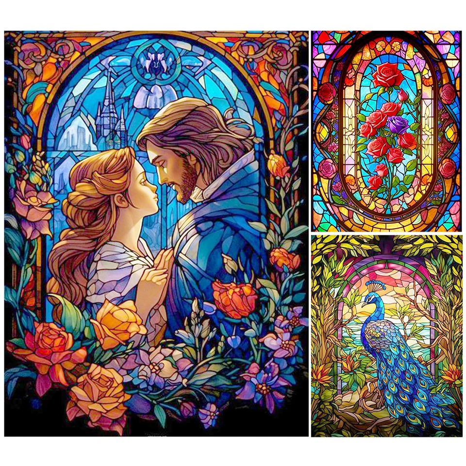 5D Diamond Painting Kit, Pittura Diamante Diy Quadri con Perline Diamant Painting, Mosaico fai da te Strass Ricamo a Punto Croce Diamonds Kit Disegno, Home Parete Pittura Decor Christmas 50x60cm