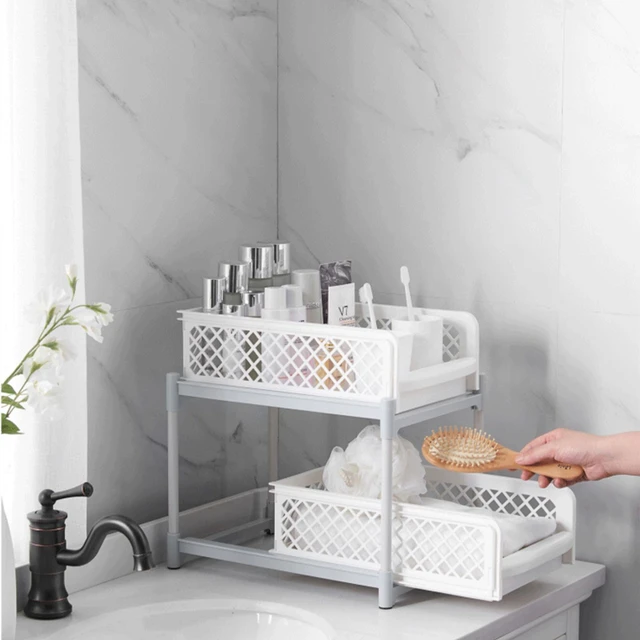 Organizzatore Cassetti Regolabile Homieco - Divisorio Espandibile, Plastica E Acciaio