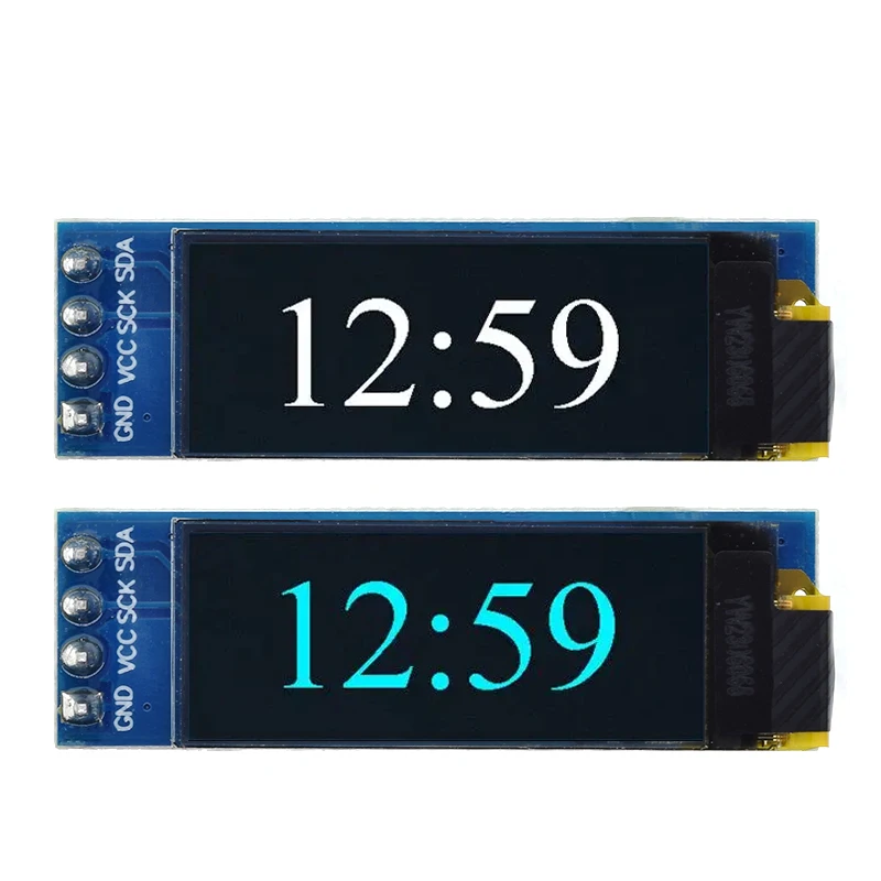 1/3pcs 0.91 Inch OLED Module 128X32 LCD LED Display 0.91" IIC Communicate for Arduino