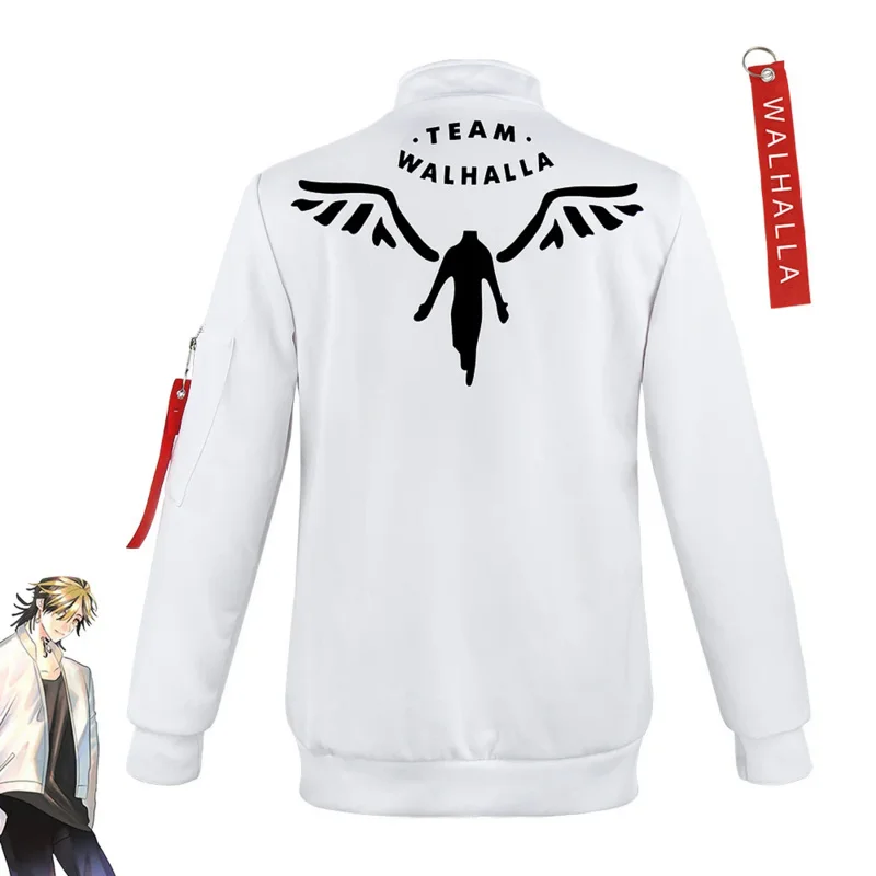 

Anime Tokyo Revengers Round Neck Zip Jacket Printed Pullover Unisex Cosplay Sportswear Casual Graphic Printed Sweatshirts