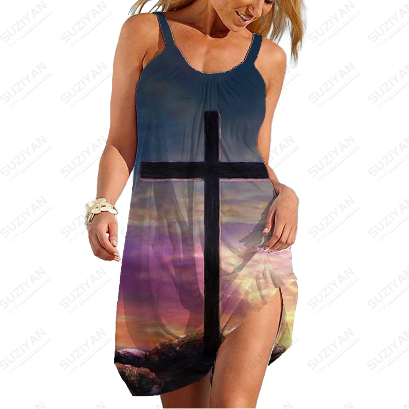 

2023 New Ladies Summer Suspender Dress Casual Temperament Dress Fashion Comfortable Dress Street Office Dress Ladies Clothing