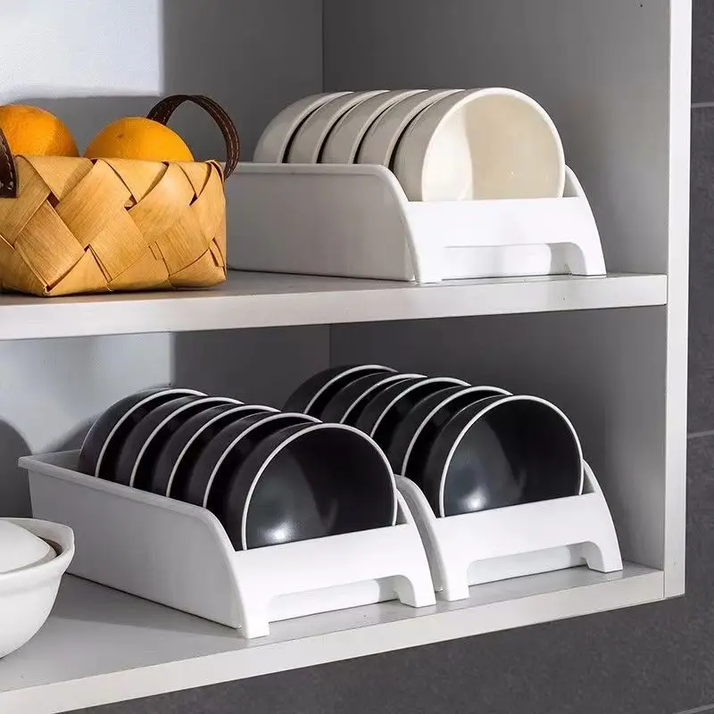

Dish Bowl Organizer Rack ,Home Space Saving Snack Storage Rack For Cabinet Storage Cutlery Organizer, Kitchen Accessories