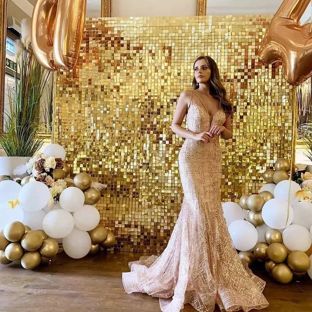 Birthday Party Decorations Shimmer Sequin Backdrop Background Wedding Baby Shower Decor Birtthday Photozone Glitter Foil Curtain Birthday Backdrop Party Backdrop Curtain Party Decoration Party Supplies