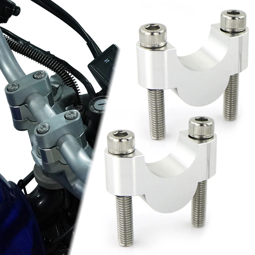 

7/8" 22mm Handlebar Risers Stardard Bar Mount Riser Aluminum Motorcycle Fit For Triumph Scrambler / EFI 2006-2019 SPEED FOUR