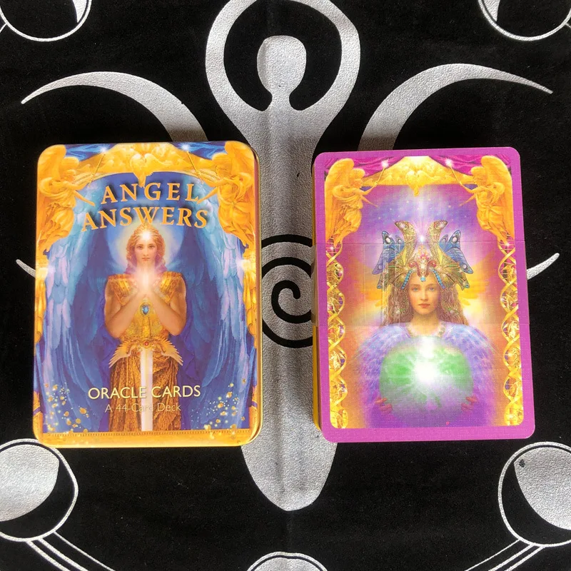 Gilded Reverie Lenormand Tarot Deck In A Tin Box Gilded Edge for Fortune Telling Game Card 44pcs 6
