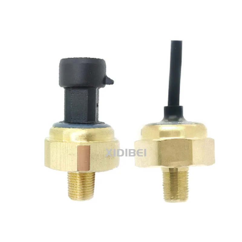 Air Compressor Pressure Transducer 1/8NPT-14.5-300PSI Absolute Gauge 0.5-4.5V 5-12VDC Copper Shell Ceramic Sensor
