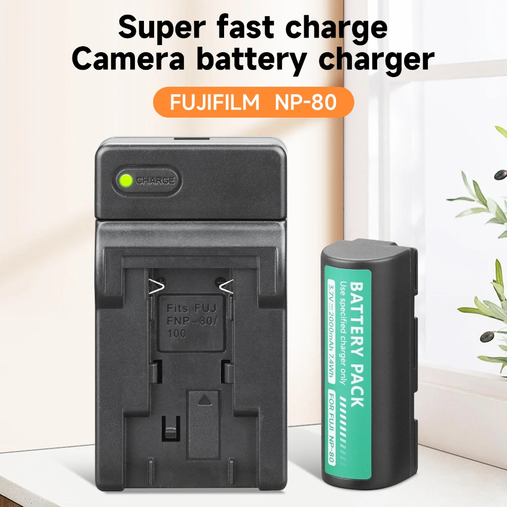 Batterie De Rechange 1400mAh Type DB 20/KLIC 3000/NP 80 Pour Fujifilm