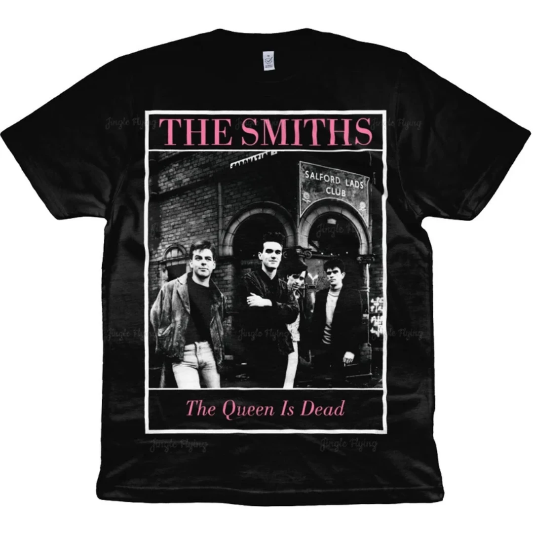 The Smiths The Queen Is Dead 1986 Salford Boys Club Bottle Estetica Personalizza T-Shirt Oversize Unisex