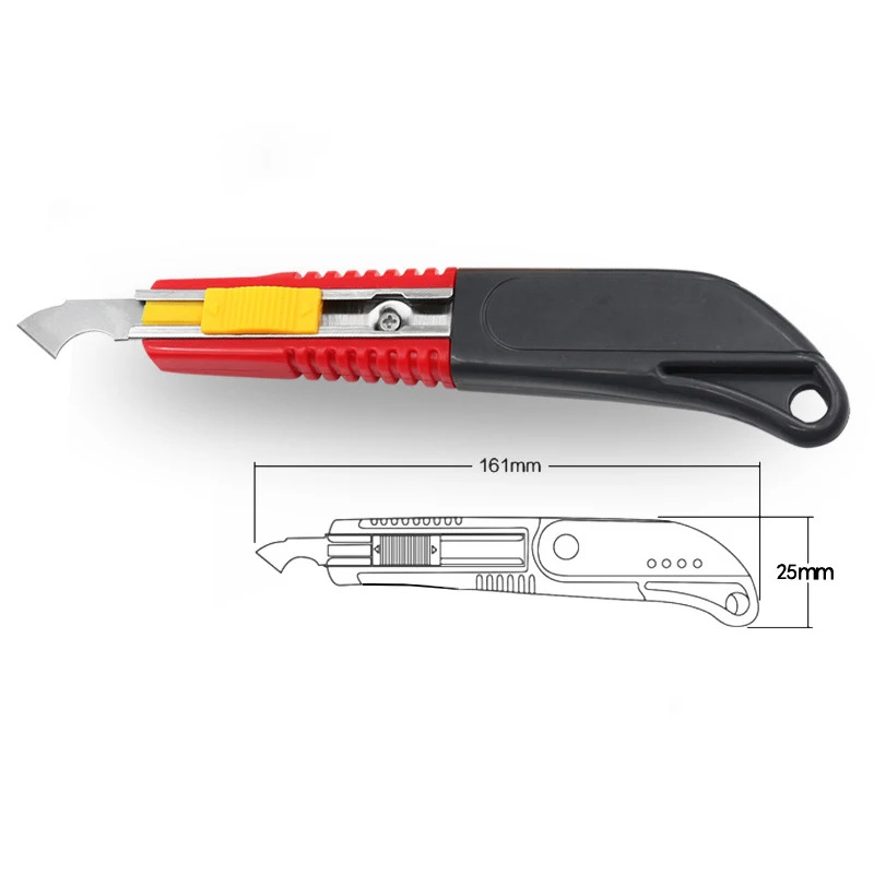 Acrylic Plastic Sheet Perspex Cutter Hook Cutting Tool w/ 10pcs Spare Blades