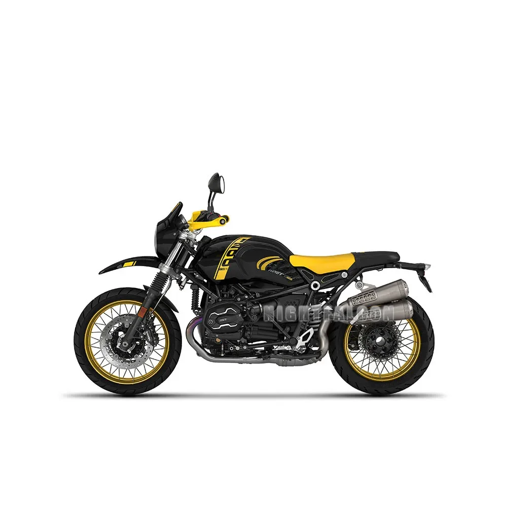 R NineT ׼  3D   ƼĿ, ũ е ȣ ƼĿ ŰƮ, BMW R NineT R 2017-2024
